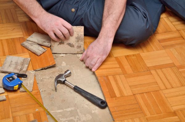 Cost of Handyman Floor Repair in Salem