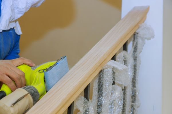 Handrail Sanding in Salem