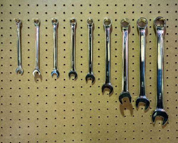 Garage Pegboard Mounting in Salem
