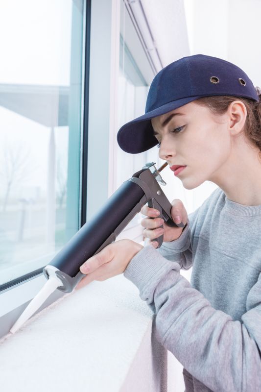 Commercial Window Caulking